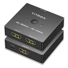YT-HDM-201A-S YITROX Hdmi Switch Switcher Splitter Balck