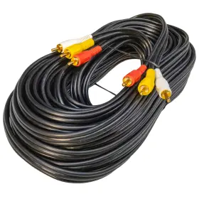 170-00005-160 YOVUS Triple Rca Audio Shielded Video Cables Tv