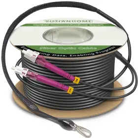 B0CMQL48S5 YUTIANHOME Tpu Fiber Lc Armored Patch Cable