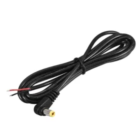 Zaplyte 724708349246 2pack 5.5mm X 2.1mm Dc Power Extension Cable 90 Degree Angle Male Plug 1.5m