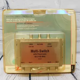 ZDS5007 ZENITH Digital Cable Satellite Switch Powerpass