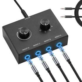 787353870701 ZEROFFI Stereo Audio Switch Switcher Passiv