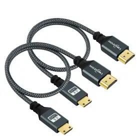 313038463427 ZHONGHUA Twozoh Mini Hdmi Cable Pack Braided 313038463427 ZHONGHUA Twozoh Mini Hdmi Cable Pack Braided