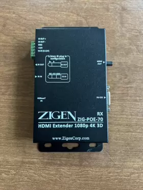 ZIG-HVX-70-R-B ZIGEN Hdmi Extender Rx Single ZIG-HVX-70-R-B ZIGEN Hdmi Extender Rx Single