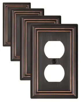 A033D14 ZILLSEA Wall Plates Switch Duplex