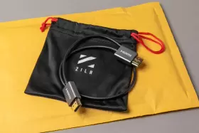 Zilr 4k60p Hyper-thin High-speed Hdmi Cable With Ethernet 17.7 Inch Supports 4k-60p