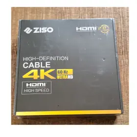 X001UTAUDX ZISO Hdmi Cable Ultra
