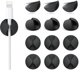 883343670341 ZNBEN Pack Cable Clips Cord Organizer Holder