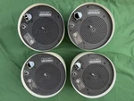 Box Of 4 Cambridge Dynasound Ds1338 In White Speakers. Fixed Price $50.00.