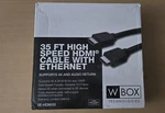 Wbox Technologies 0e-hdmi35 35' High Speed Hdmi Cable With Ethernet. Fixed Price $39.44.