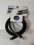 Philips Rg6 Coax Cable 6 Ft Tv Satellite Dvr Audio Video Black. Fixed Price $8.99.
