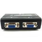 1 Pc To 2 Monitor Port Vga Svga Video Lcd Splitter Box Adapter W/ Power Cable. Fixed Price $12.72.