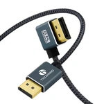 Thzzhnno 90 Degree Displayport Cable 1.6ft, Left Angled Displayport1.4 Cord S.... Fixed Price $17.06.