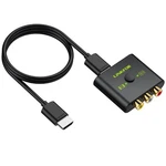 Linkfor Rca To Hdmi Converter,1080p Av Converter,16:9/4:3 Black. Fixed Price $18.06.