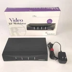 Radio Shack 4-way Rf Modulator 9v Dc Cat # 15-1215 W/ Ac Adapter. Fixed Price $15.26.