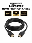 Amazonbasics Hl-007308 10ft High Speed Hdmi Cable. Fixed Price $8.99.