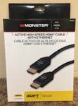 Monster Jhiu0012 Just Hook It Up Active High Speed Hdmi Cable With Ethernet 30ft. Fixed Price $39.59.