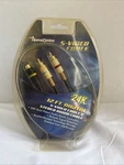 S-video Cable 24k 12 Ft. Homecenter Stereo Audio New. Fixed Price $14.99.