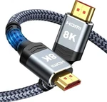 Highwings Short 8k Hdmi Cable 1ft/0.3m 48gbps, Ultra High Speed Braided. Fixed Price $12.99.