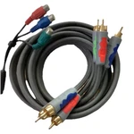 Lextron Component Video Cable 6ft, Lxt-hdtv-6, Tv, W/extension Audio. Fixed Price $18.00.