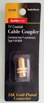 Radio Shack Gold Series Tv Coaxial Cable Coupler 278-304 New Sealed. Fixed Price $9.95.