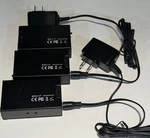 Three Portta Premium Hdmi Extender 60m 1 Receiver, 2 Senders. Fixed Price $6.00.