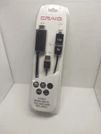 Craig Electronics 6-foot Micro Usb To Full Size Hdmi Mhl Cable. Fixed Price $6.99.