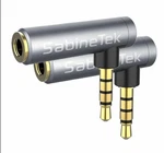 3.5mm Male To Female Audio Adapter,right Angle Trs Trrs Adapter. Fixed Price $7.64.