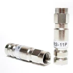 Coaxial Rg-11 Plenum F Compression Connectors All Brass Weather Seal Pct-trs-11p. Fixed Price $19.20.