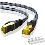Ariskeen Cat 8 Ethernet Cable 60 Ft, 40gbps 2000mhz High Speed Feet, Grey. Fixed Price $31.67.