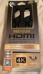 Ge Premium Uhd 4k Hdmi Cable 6 Ft. Male To Male. Ultra-mesh Braided Cable.. Fixed Price $19.99.