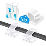 100pcs Cable Clips, Adhesive Wire Clips Organizer Cord Management, Cabl.... Fixed Price $22.90.