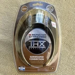 Monster Thx Certified Subwoofer Cable 25ft Gold Connection Nib Deeper Bass. Fixed Price $30.00.