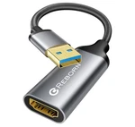Usb Hdmi Reborn Adapter 1080p 60hz 3.0 Male Female Multiscreen Cable. Fixed Price $11.99.