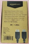 Amazon Basics Hdmi Cable 6ft (1.83m) 4k 2.0 Nylon-braided Cord - New/sealed. Fixed Price $7.99.