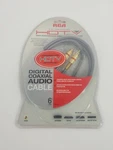 Rca Digital Coax Cable Satellite A/v Cd Dvd Video Components 24k 6 Feet New!. Fixed Price $9.95.