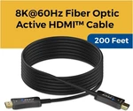 New - Orei 8k Hdmi 2.1 Cable 200ft Aoc Active Optical Fiber Cable, 48gbps. Fixed Price $88.99.