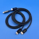 Ivanky 16k Displayport Cable, 6.6ft, 2-pack , Vesa Certified Dp 2.1 Cable. Fixed Price $24.97.