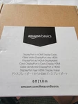 Amazonbasics Hl-007263 Displayport To Hdmi Cable 6 Ft.. Fixed Price $9.99.