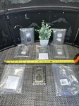 6 Qty! Bulk Lot- Franklin Brass W10110v-bsp-r Duplex Outlet Wall Plate -new. Fixed Price $35.00.
