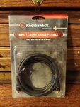 Radio Shack 6-foot (1.82m) S-video Cable Gold Plated #15-226 Nip. Fixed Price $5.99.