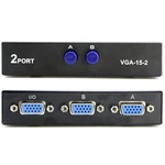 Pasow 2 In 1 Out Port Vga Switch - Press Button Two Way Switch, Black. Fixed Price $14.29.
