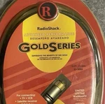 Radioshack Gold Series 12 Ft Coax Cable F Connector Male Plated New Vintage. Fixed Price $12.99.