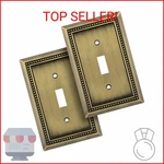 Henne Bery Sunken Pearls Heavy Duty Decorative Wall Plate Switch Outlet Co. Fixed Price $18.10.