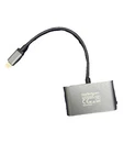 Startech Usb C To Vga And Hdmi Adapter Aluminum Usbc Multiport. Fixed Price $15.00.