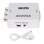 Av To Vga Converter, Composite Vga, Adapter, Video Ad.... Fixed Price $20.07.
