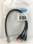 C2g 1.5ft Rapidrun 42071 5-rca Component Video + Stereo Audio Flying Lead. Fixed Price $19.95.