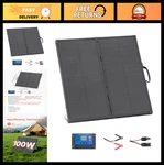 Vevor 100w Foldable Solar Panel Charger With Pwm Controller For Camping. Fixed Price $116.99.