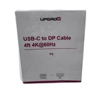 Upgrow Usb-c To Dp Cable 4ft - 4k 60hz Display Port Adapter Fast Shipping. Fixed Price $9.22.