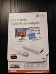 J5 Create Usb To Hdmi Multi-monitor Adapter Jua254-2a - New. Fixed Price $20.50.